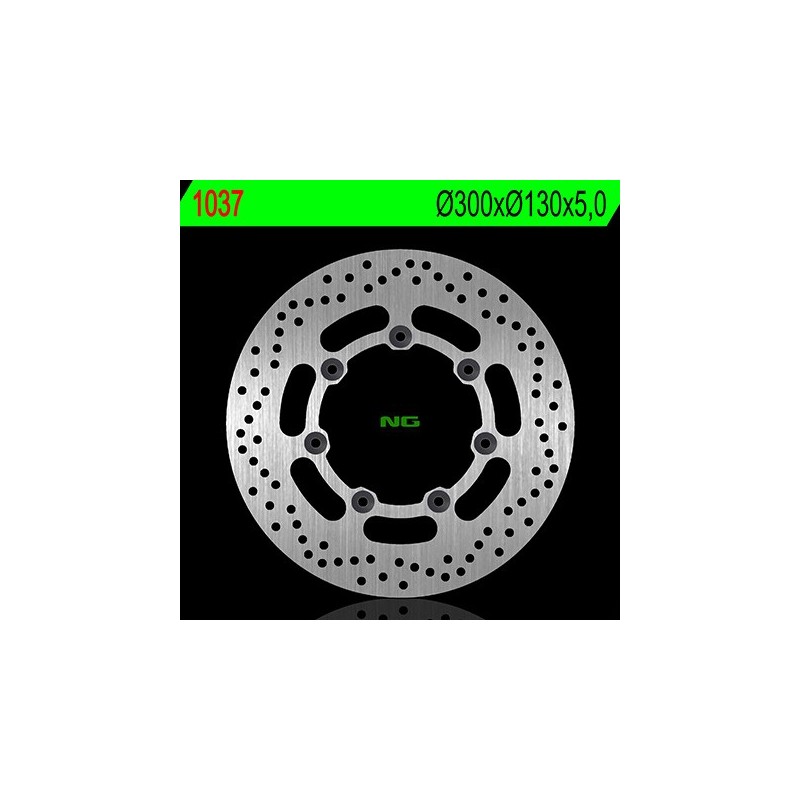 Disque avant NG BRAKE KAWASAKI  EN500 93 (3501037) Rond - Fixe