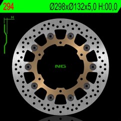 Disque avant NG BRAKE YAMAHA  SR400 14-17 (350294) Rond - Semi Flottant