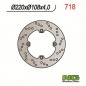 Disque arriere NG BRAKE DUCATI  748 Biposto 95-02 (350718) Rond - Fixe