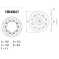 Disque de frein BREMBO Oro rond flottant