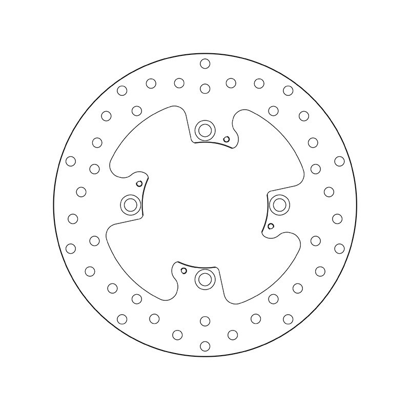 Disque de frein BREMBO Oro rond fixe