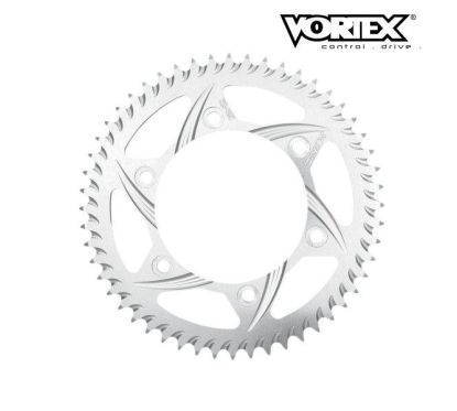 Couronne VORTEX - APRILIA 1000 RSV Mille 98-03 520 Conv - Argent (ref:144A)