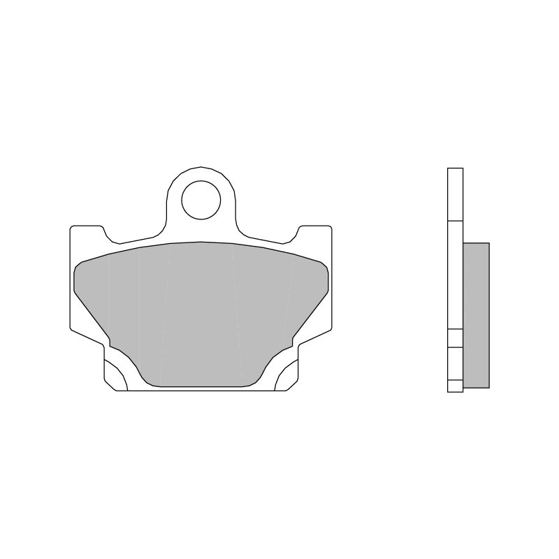 Plaquettes de frein BREMBO 07YA1011 organique