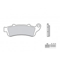 Plaquettes de frein BREMBO 07072XS carbone céramique organique