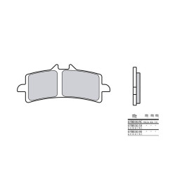 Plaquettes de frein BREMBO 07BB3059 composé origine