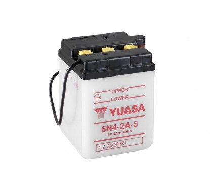 Batterie YUASA 6N4-2A-5 conventionnelle