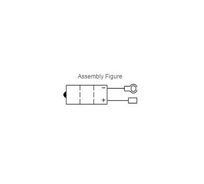 Batterie YUASA 6N4A-4D conventionnelle