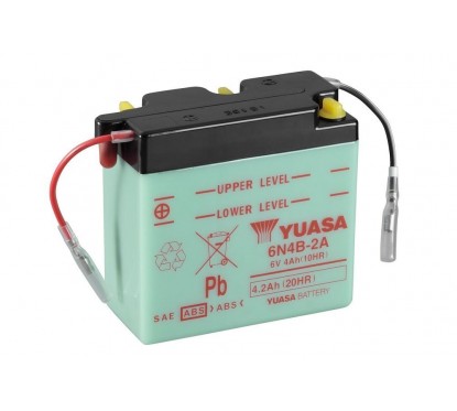 Batterie YUASA 6N4B-2A conventionnelle