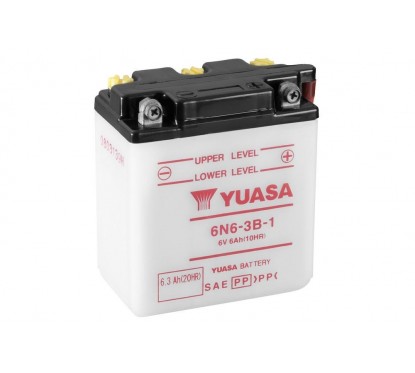 Batterie YUASA 6N6-3B-1 conventionnelle