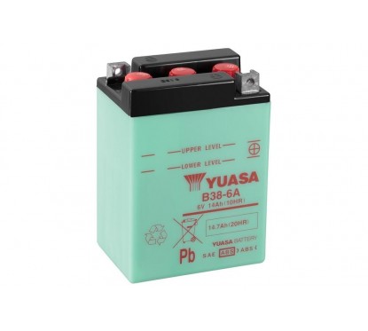 Batterie YUASA B38-6A conventionnelle