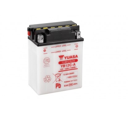 Batterie YUASA YB12C-A conventionnelle