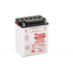 Batterie YUASA YB14-A2 conventionnelle