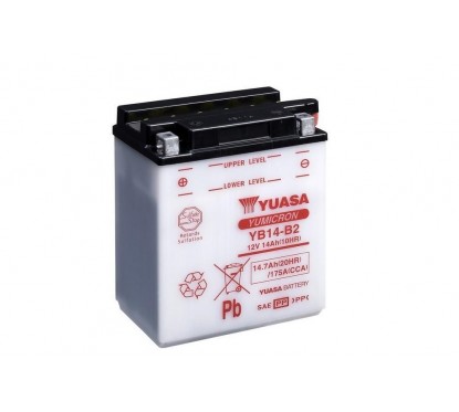 Batterie YUASA YB14-B2 conventionnelle