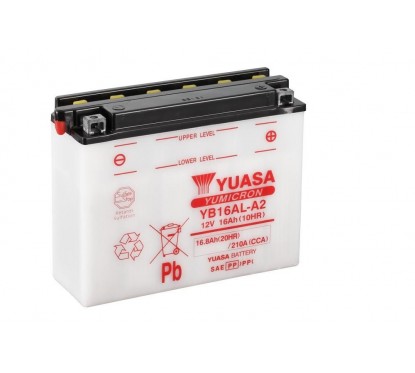 Batterie YUASA YB16AL-A2 conventionnelle