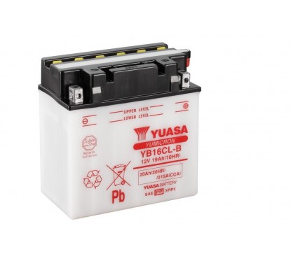 Batterie YUASA YB16CL-B conventionnelle