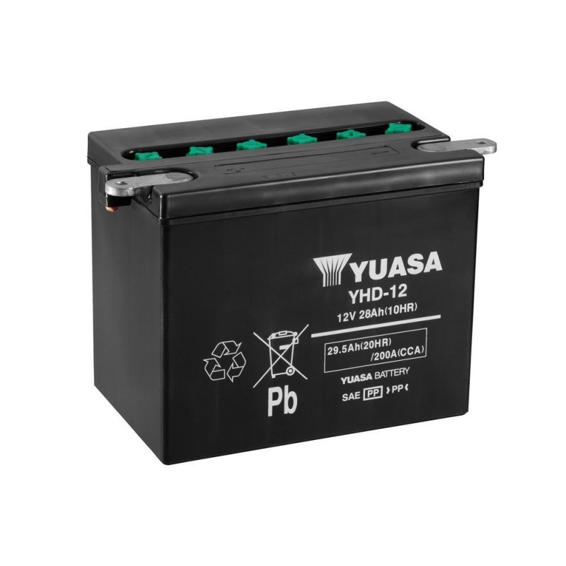 Batterie YUASA YHD-12 conventionnelle