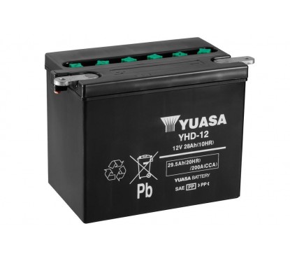 Batterie YUASA YHD-12 conventionnelle