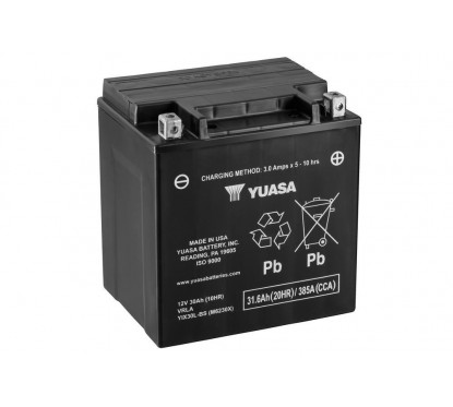 Batterie YUASA YIX30L conventionnelle livrée avec pack acide