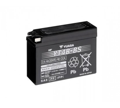 Batterie YUASA YT4B-BS sans entretien livrée avec pack acide