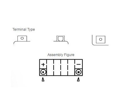 Batterie YUASA YTX9-BS sans entretien livrée avec pack acide