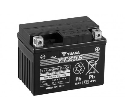 Batterie YUASA YTZ5S sans entretien activée usine