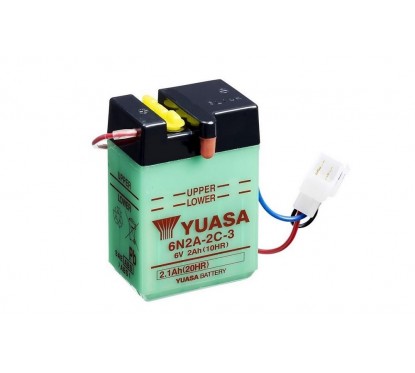 Batterie YUASA 6N2A-2C-3 conventionnelle