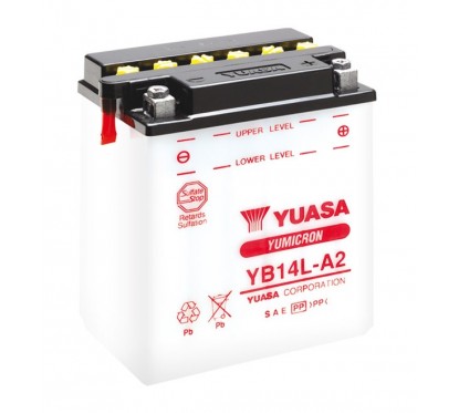 Batterie YUASA 12N7-4A conventionnelle