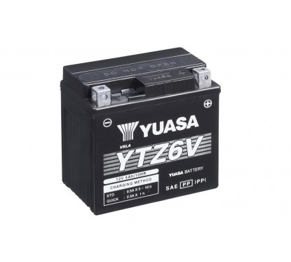 Batterie YUASA YTZ6V sans entretien activée usine