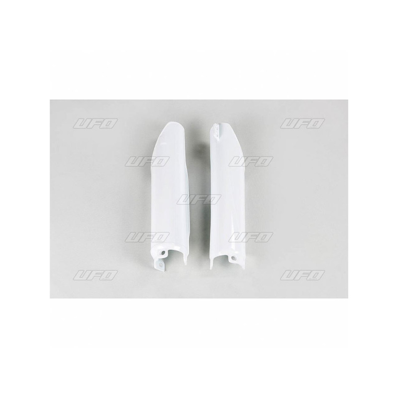 Protections de fourche UFO blanc Honda