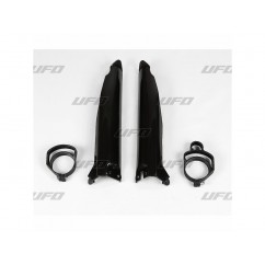 Protections de fourche UFO noir Kawasaki KX