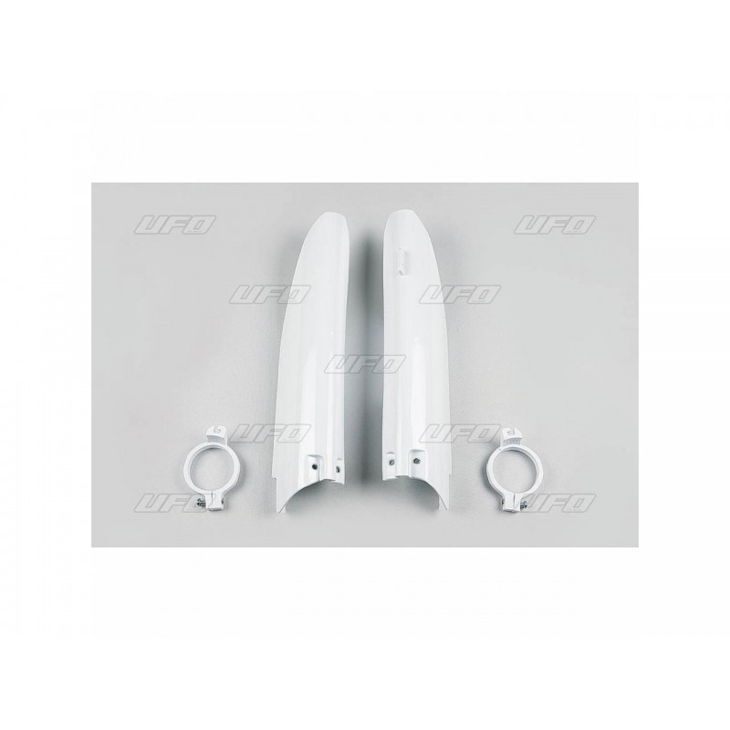 Protections de fourche UFO blanc Suzuki