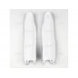 Protections de fourche UFO blanc Yamaha