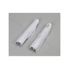 Protections de fourche UFO blanc Yamaha YZ250F/450F