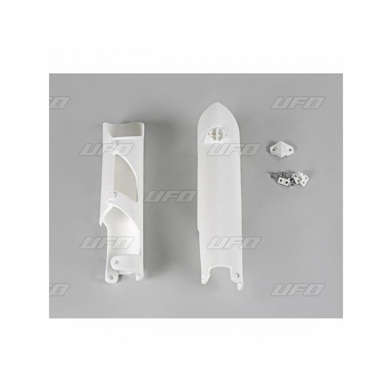 Protections de fourche UFO blanc KTM