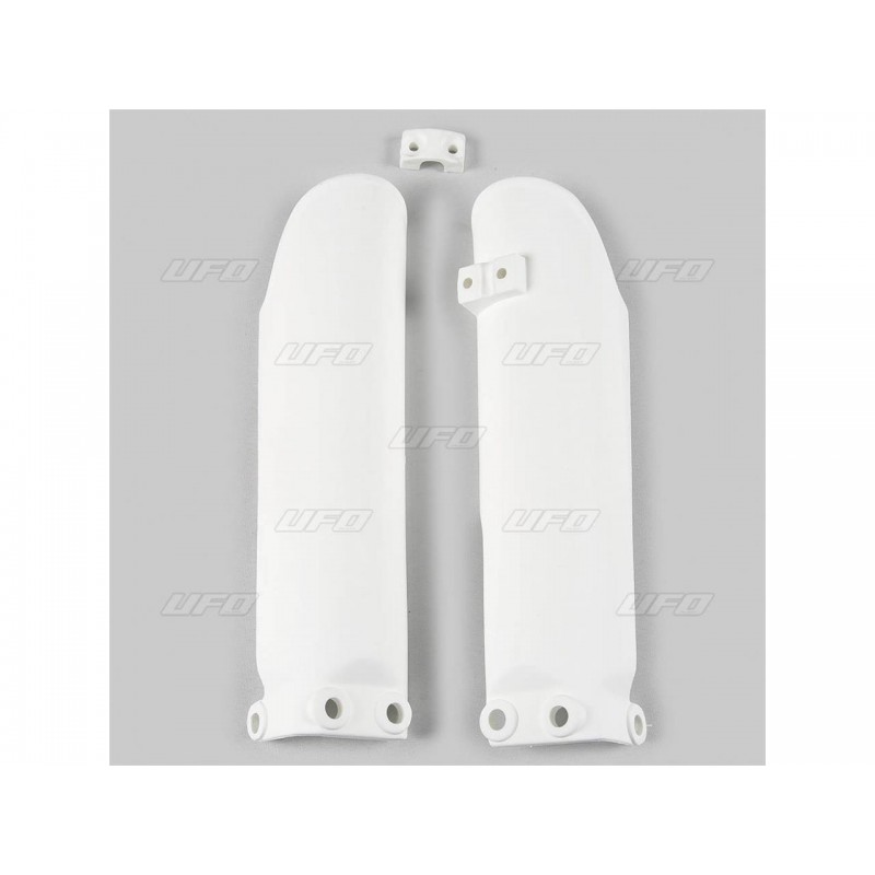 Protections de fourche UFO blanc KTM SX65