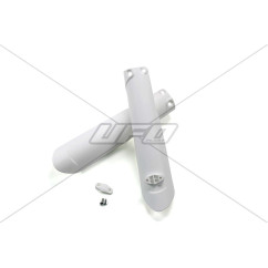 Protections de fourche UFO blanc fourche White Power KTM