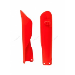 Protections de fourche RACETECH orange fluo KTM