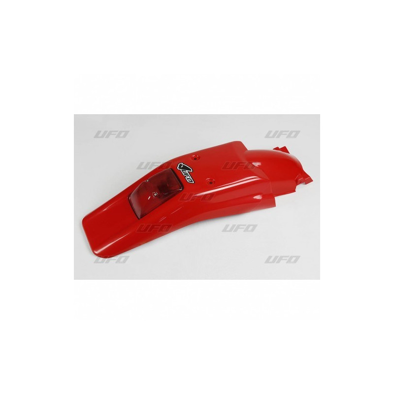 Garde-boue arrière + feu UFO rouge Honda XR250R/400R