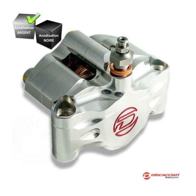 Etrier AV Radial 80mm DISCACCIATI - 2P - CNC - Noir