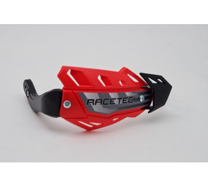 Protège-mains RACETECH FLX Quad rouge