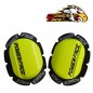 Sliders Bois - POWER FACE - JAUNE FLUO