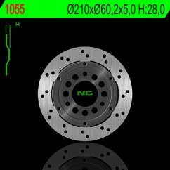 Disque de frein NG 1055 rond fixe