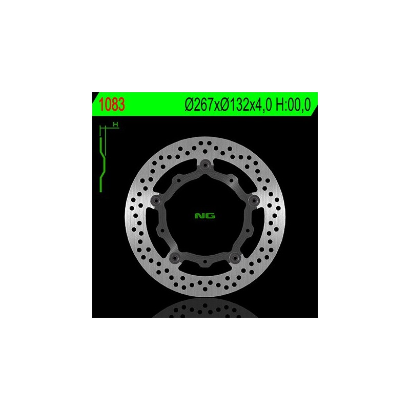 Disque de frein NG 1083 rond flottant