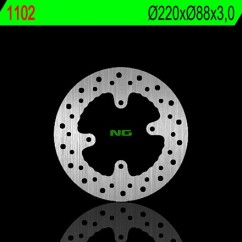 Disque de frein avant NG 1102 rond fixe