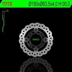 Disque de frein NG 1111X pétale fixe