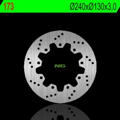 Disque de frein avant gauche NG 173 rond fixe Kawasaki