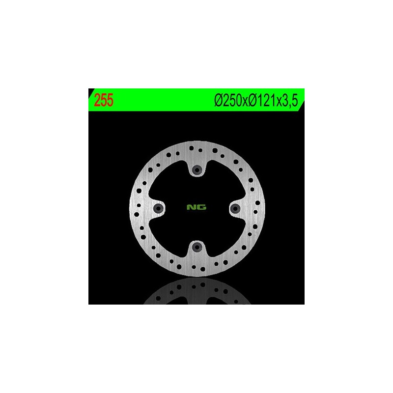 Disque de frein avant droit NG 255 rond fixe Suzuki