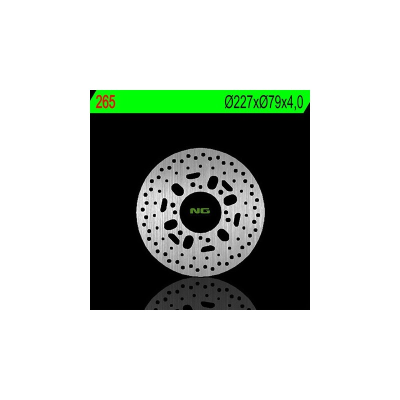 Disque de frein NG 265 rond fixe