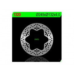 Disque de frein NG 1320 rond fixe YBR 125