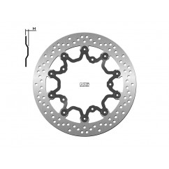 Disque de frein NG 1205 rond fixe Yamaha T-Max 530